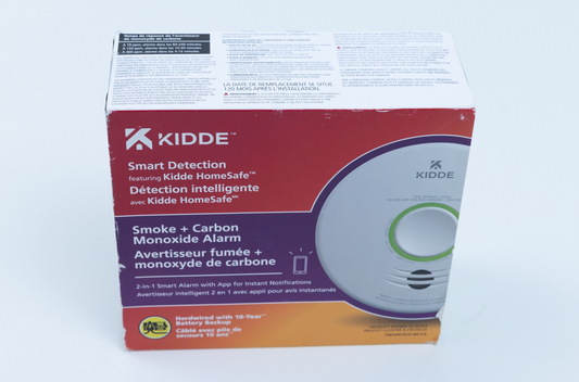 Kidde HomeSafe Smoke + Carbon Monoxide Alarm with Smart Features